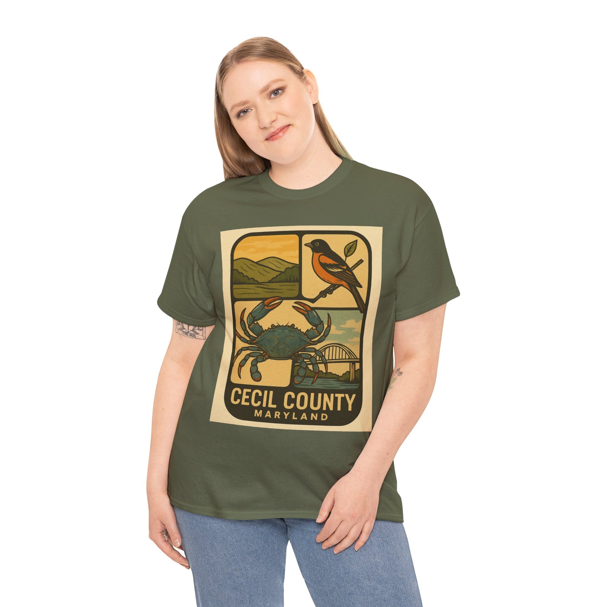 Chesapeake Crest Vintage Tee