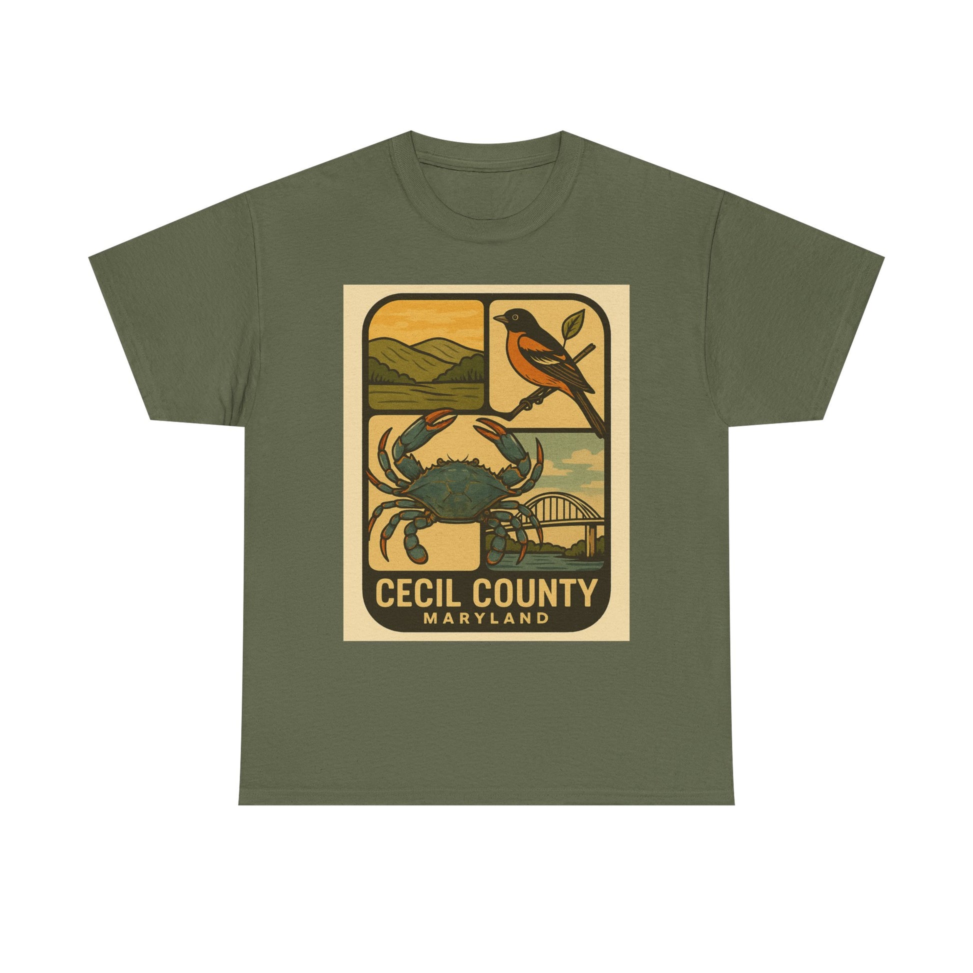 Chesapeake Crest Vintage Tee