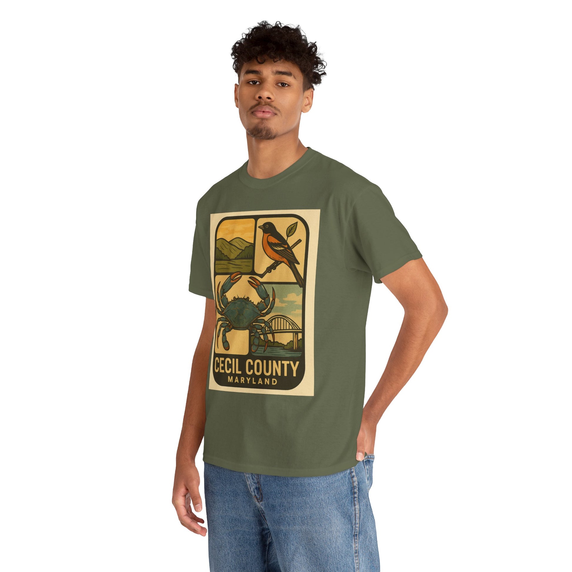 Chesapeake Crest Vintage Tee