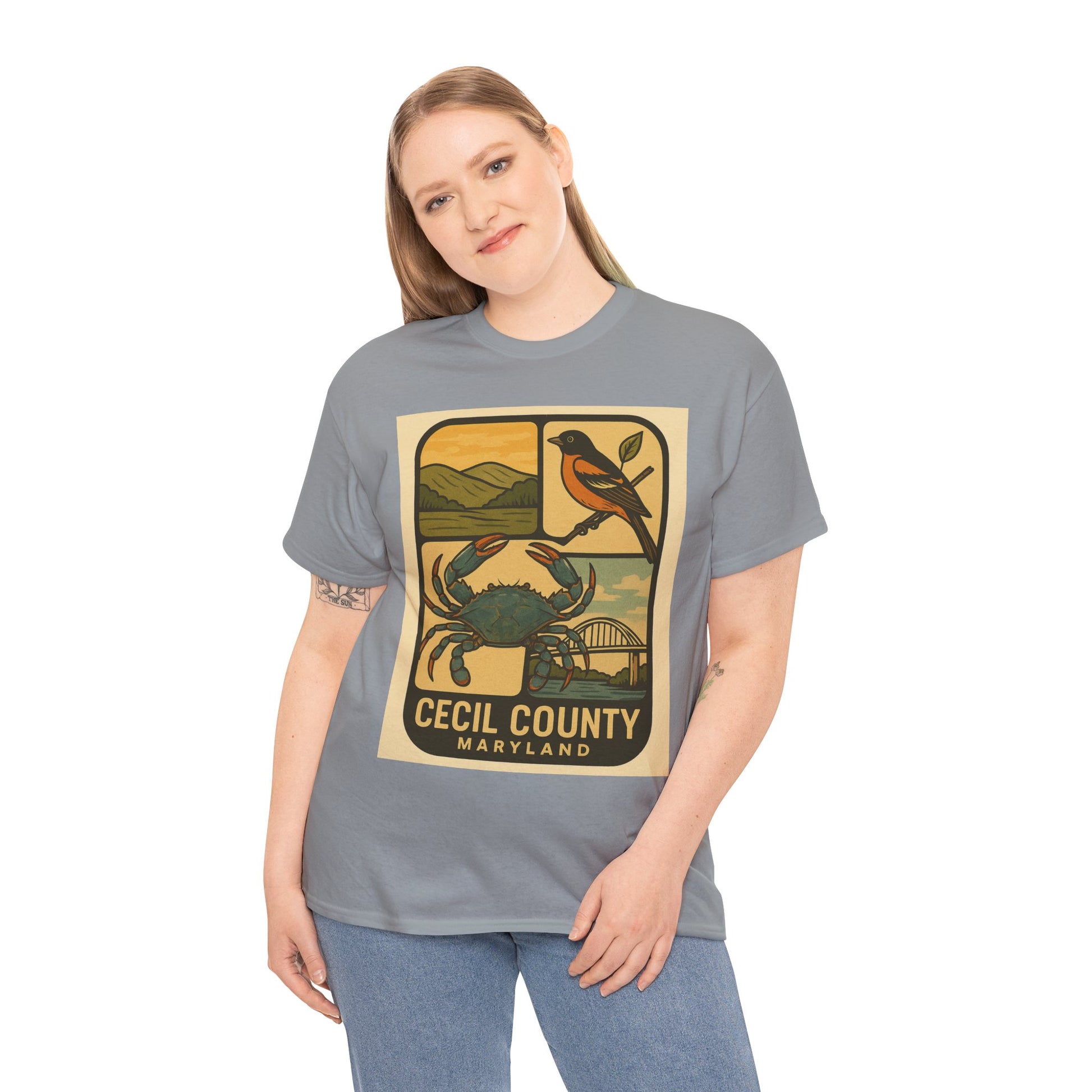 Chesapeake Crest Vintage Tee