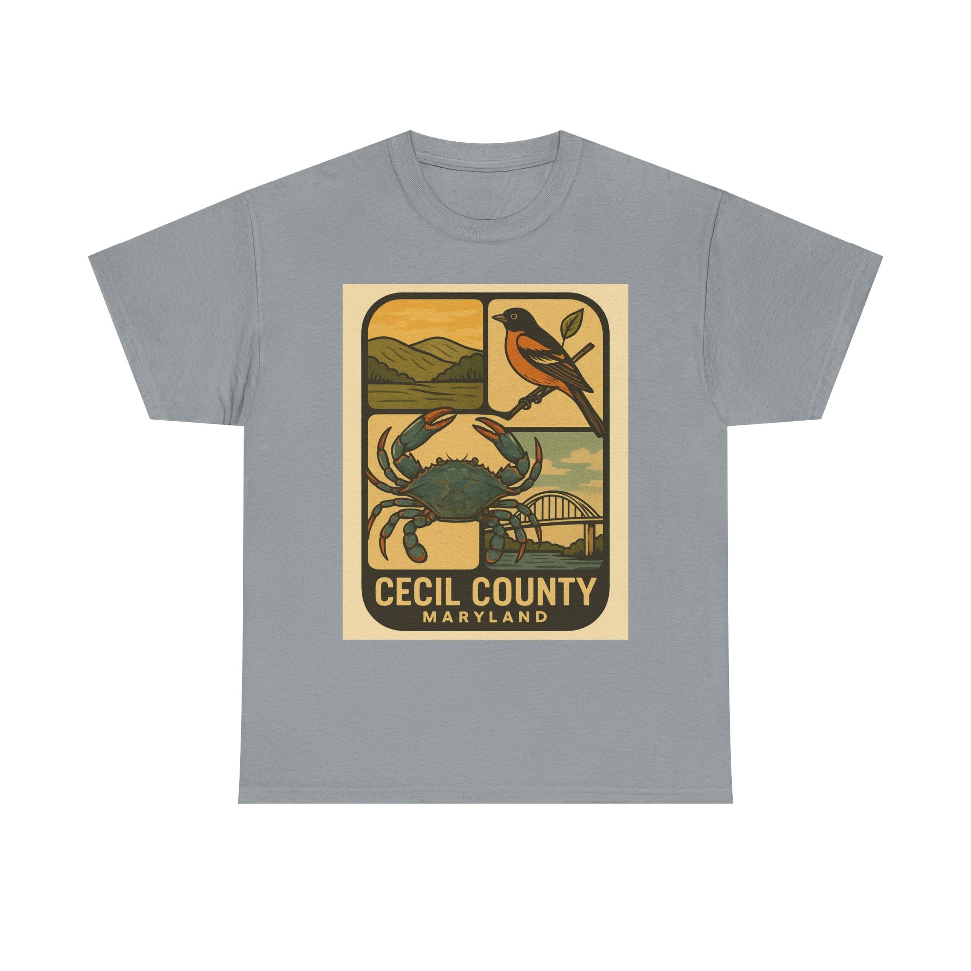 Chesapeake Crest Vintage Tee