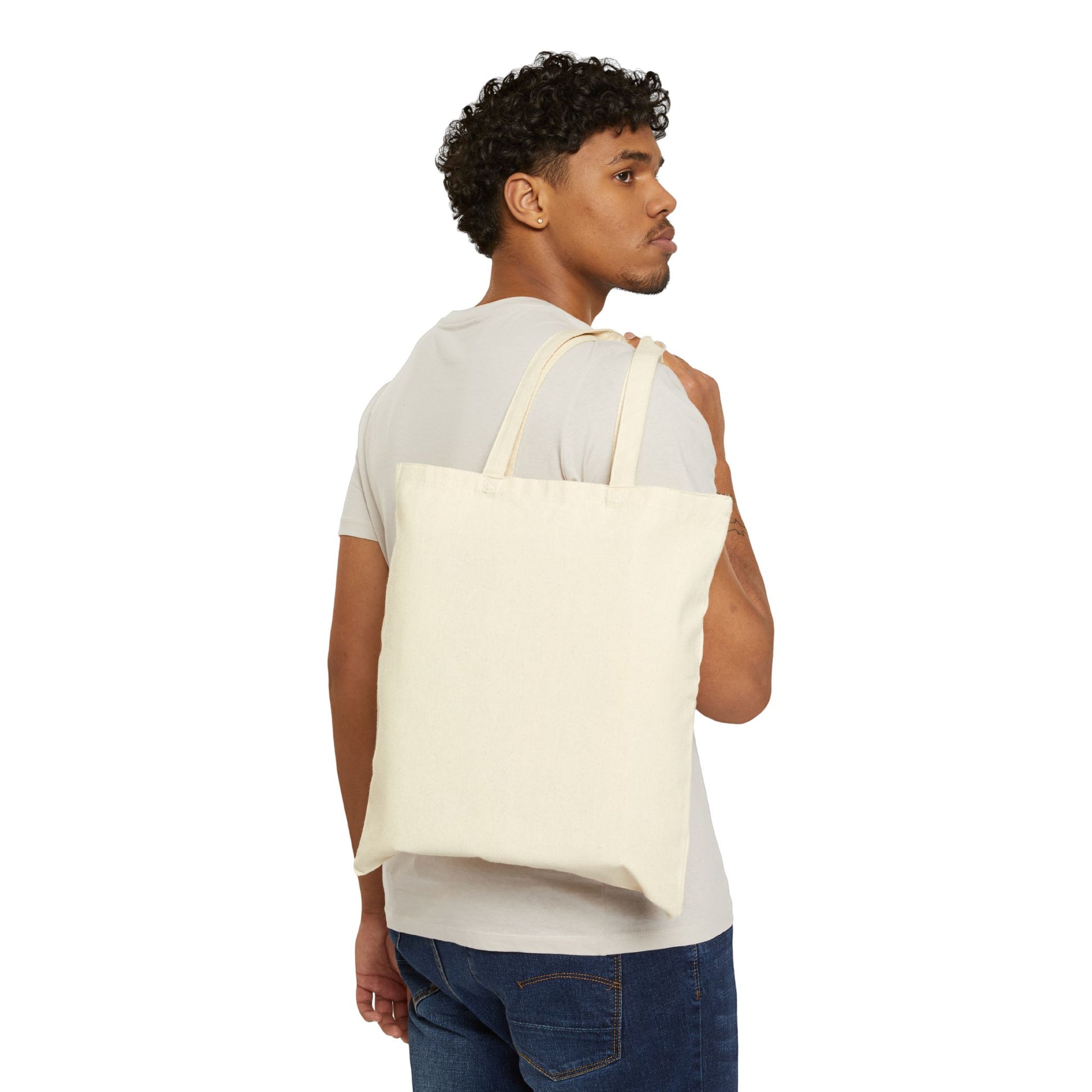 Chesapeake City Bridge Cotton Canvas Tote Bag