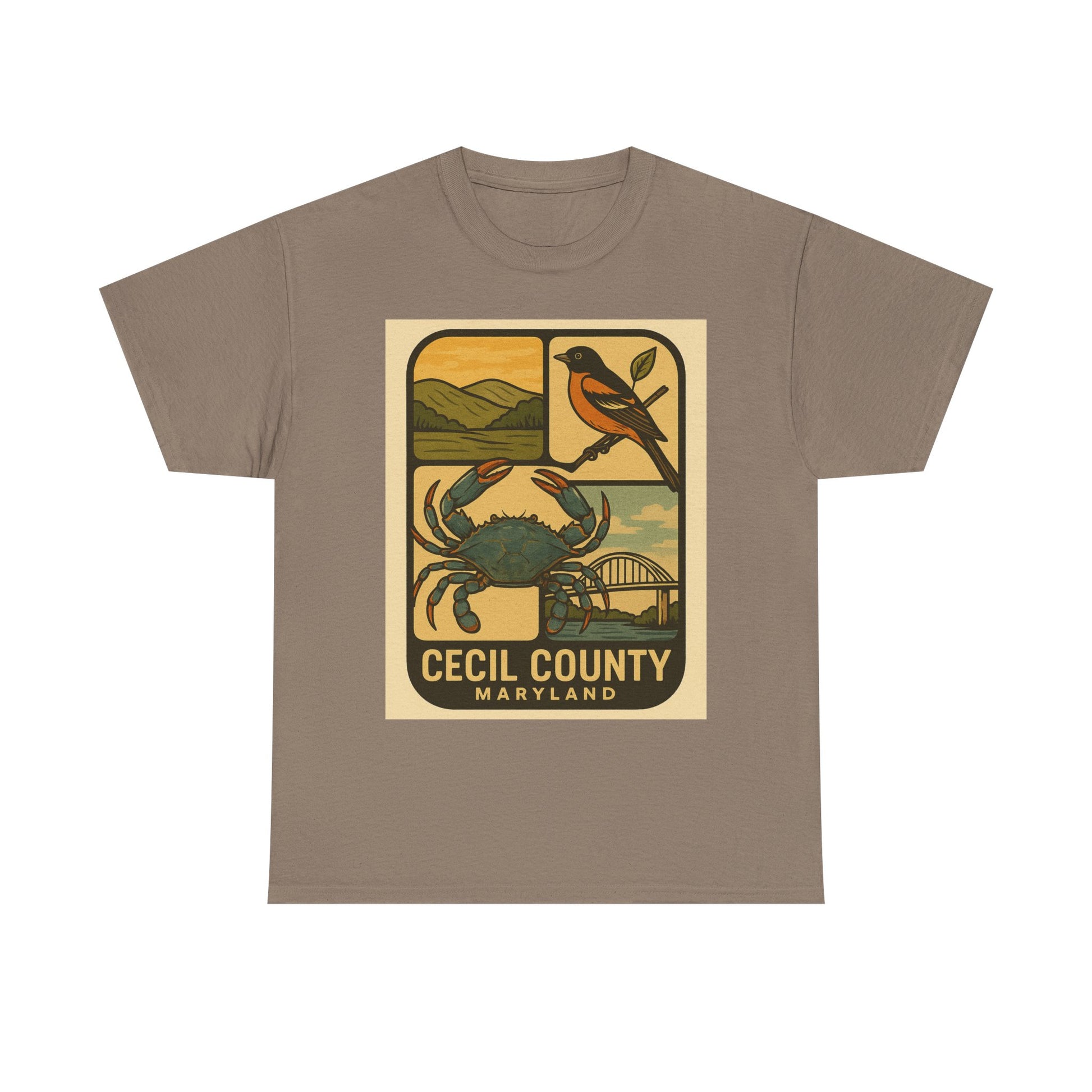 Chesapeake Crest Vintage Tee