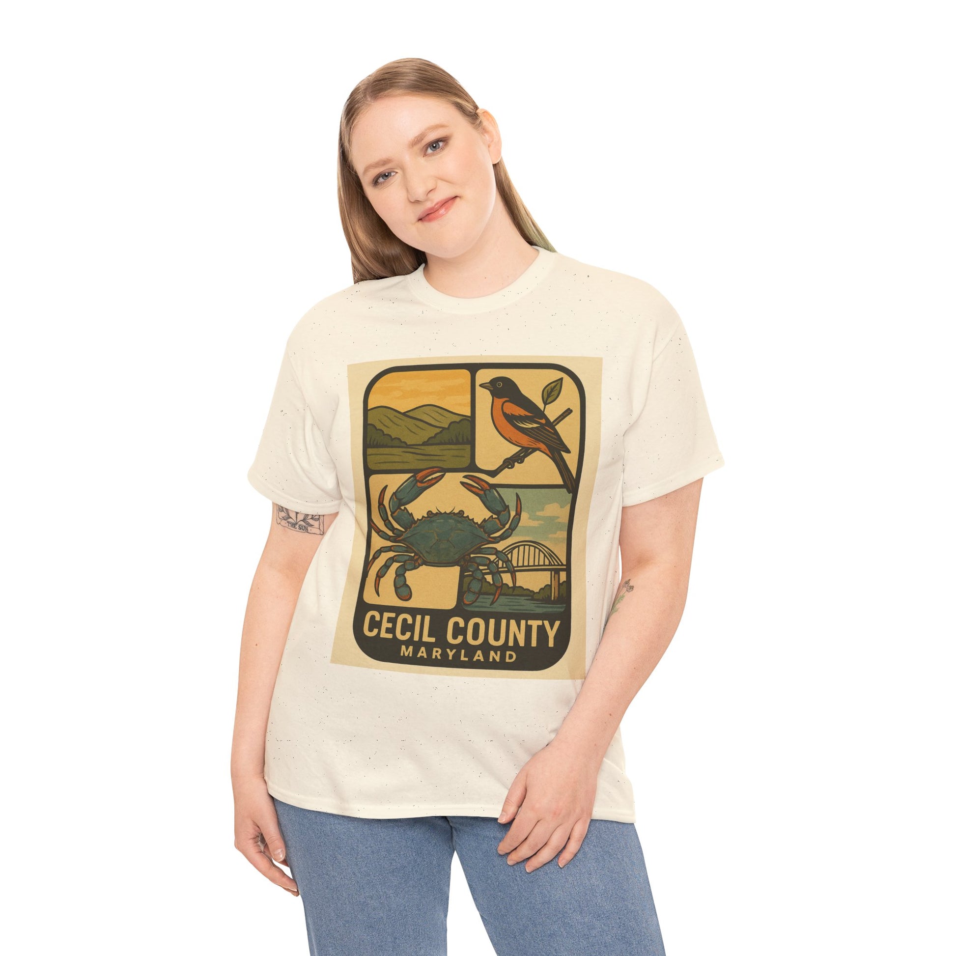 Chesapeake Crest Vintage Tee