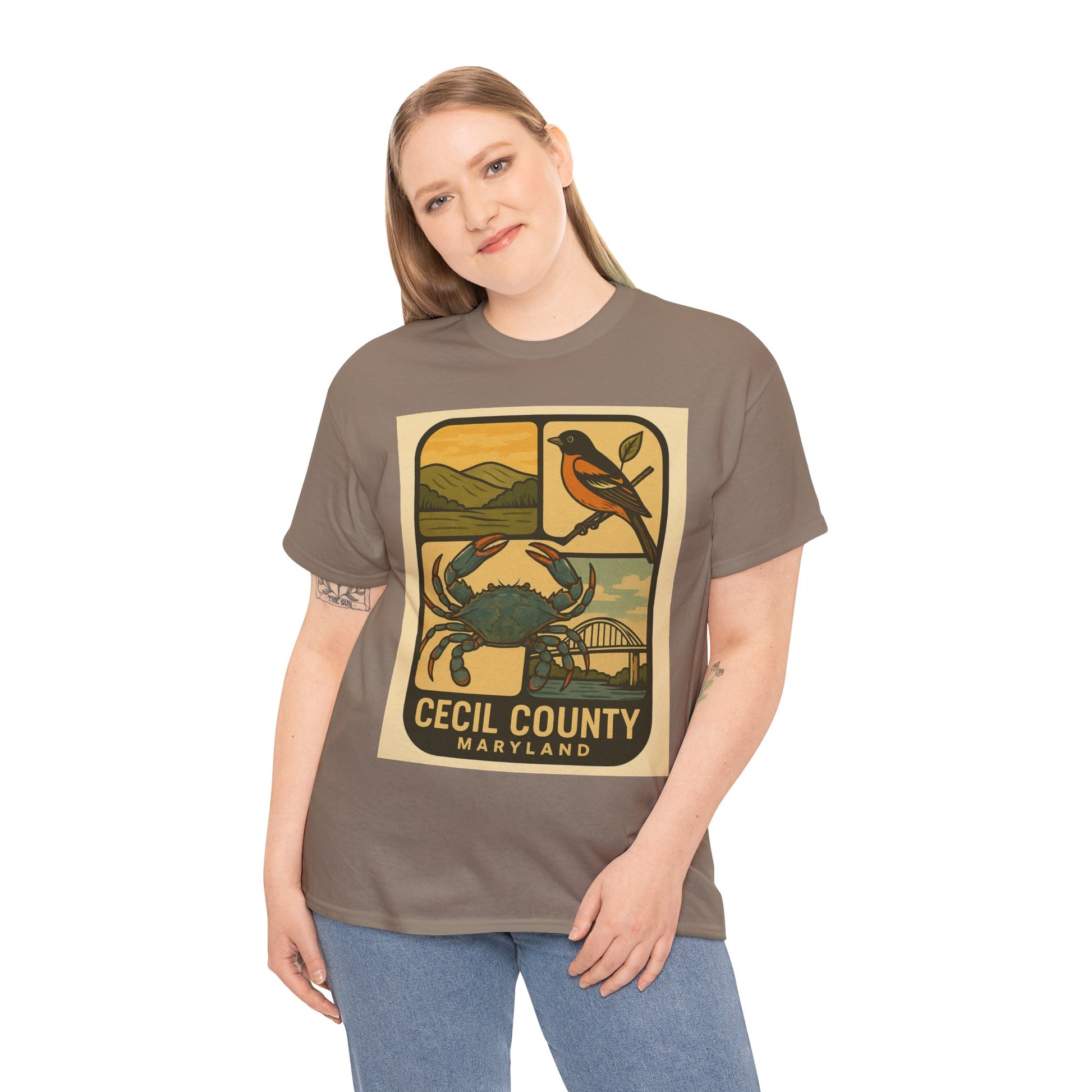 Chesapeake Crest Vintage Tee