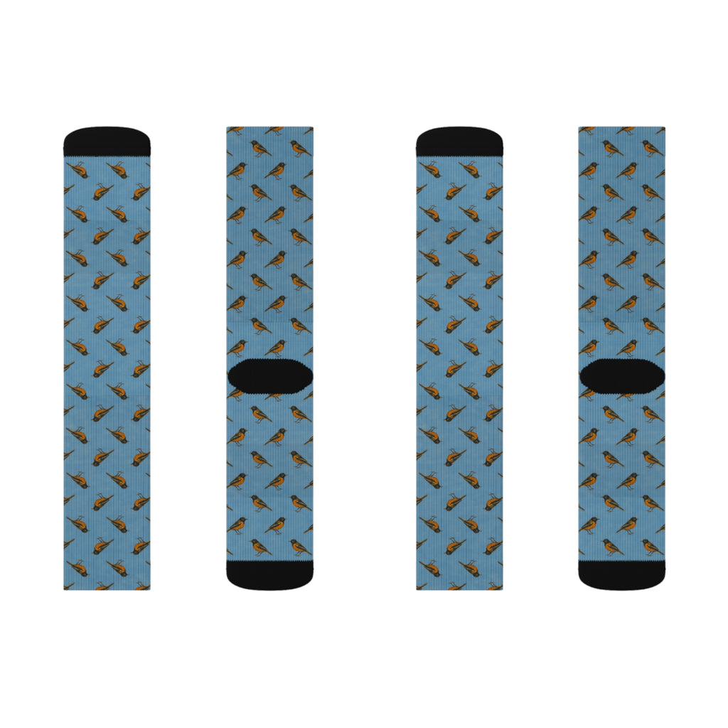 Chesapeake Oriole Socks