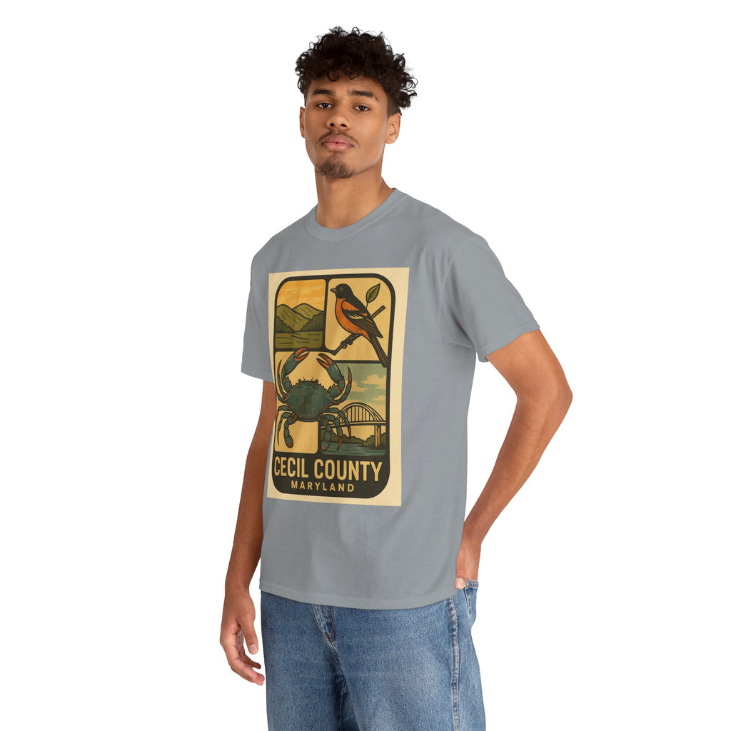 Chesapeake Crest Vintage Tee