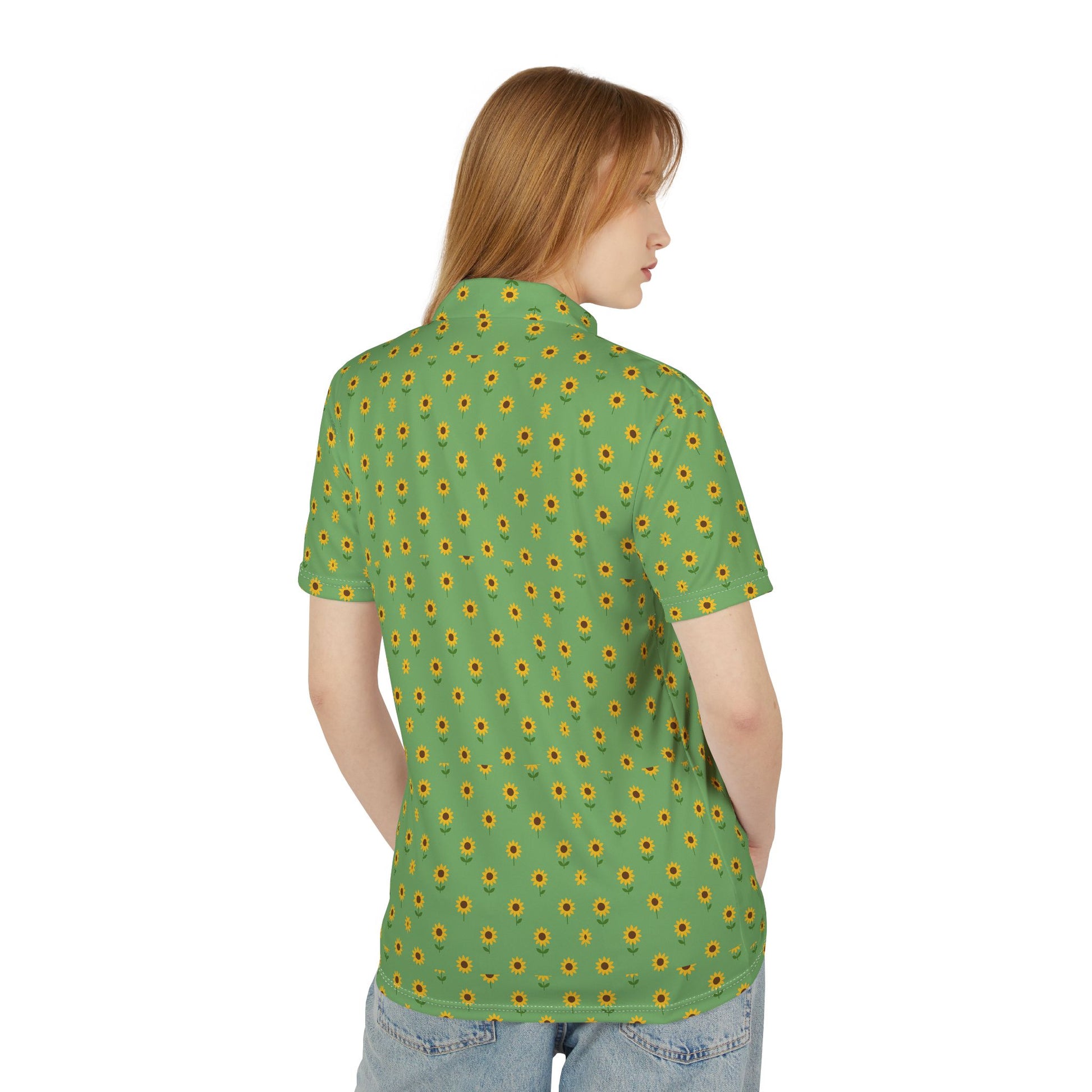 Sunflower Grove Polo Shirt
