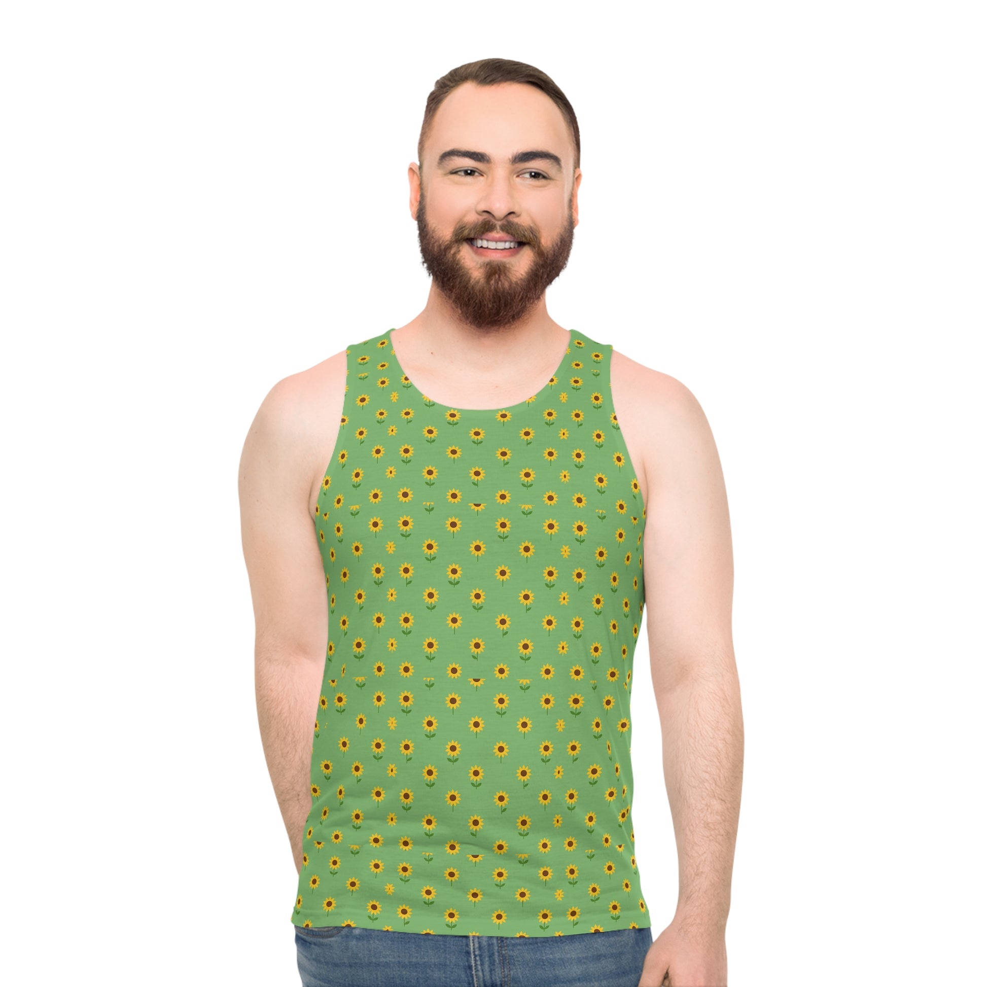 Sunflower Grove Tank Top