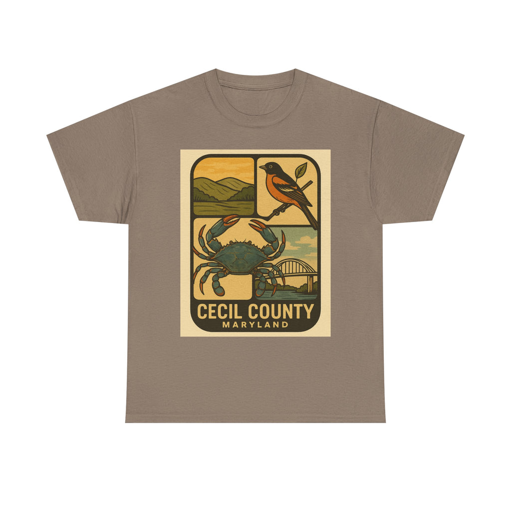 Chesapeake Crest Vintage Tee