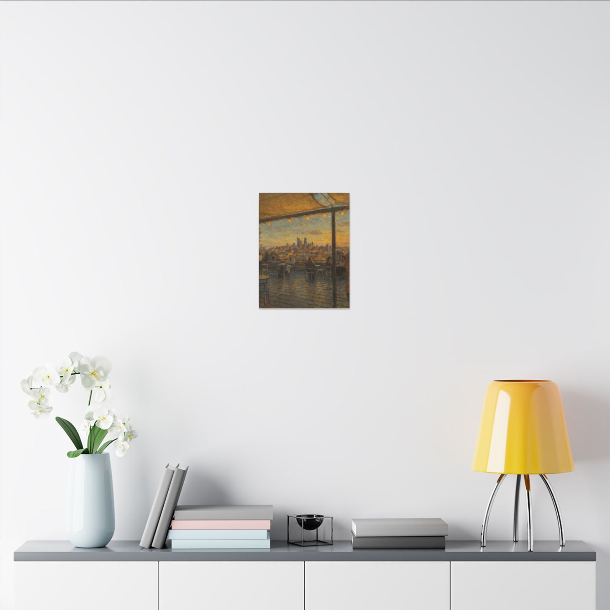 Golden Hour over Philadelphia, Canvas Print by Rachel Tannenbaum