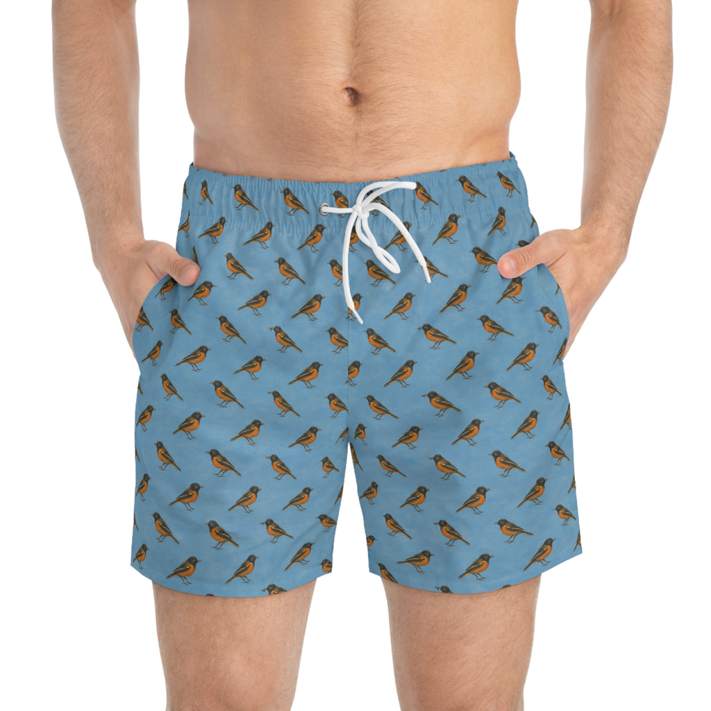 Chesapeake Oriole Swim Trunks for Men